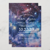 Nebula Cosmic Space Galaxy Colorful Kaart (Voorkant / Achterkant)