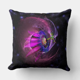 Nebula Design in Lavender en Black Pillow Kussen