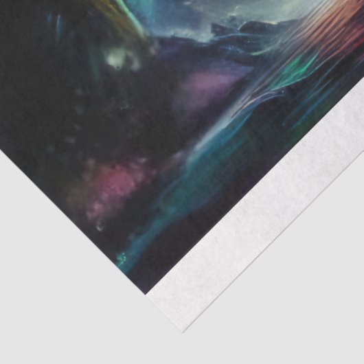 Nebula Dragon Tissuepapier (Detail)