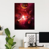 Nebula Dream Poster (Thuiskantoor)