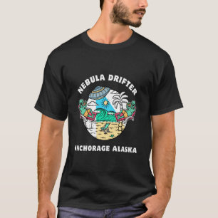 Nebula Drifter Anchorage Alaska Reizen Buiten T-shirt