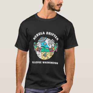 Nebula Drifter Bellevue Washington Reizen Buitensh T-shirt