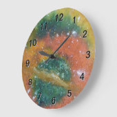 Nebula en planeten. grote klok (Hoek)