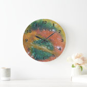 Nebula en planeten. grote klok (Huis)