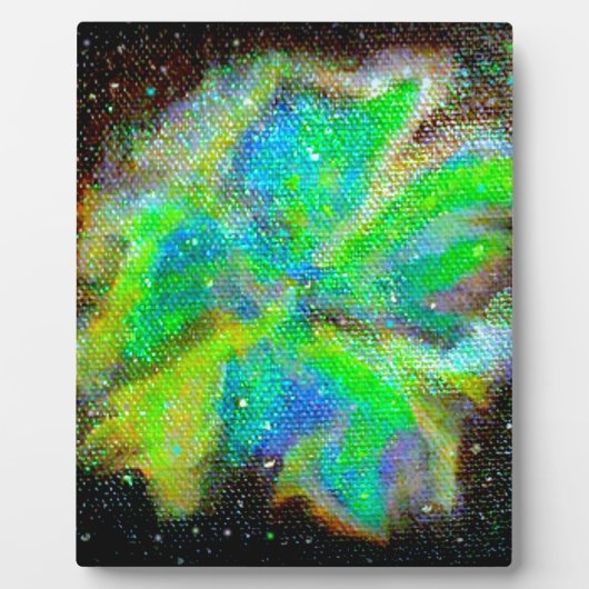 Nebula en Stardust Cosmic Space Scene Fotoplaat (Voorkant)