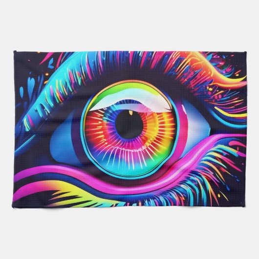 Nebula Eye Art Theedoek (Horizontaal)