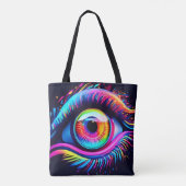 Nebula Eye Art Tote Bag (Achterkant)