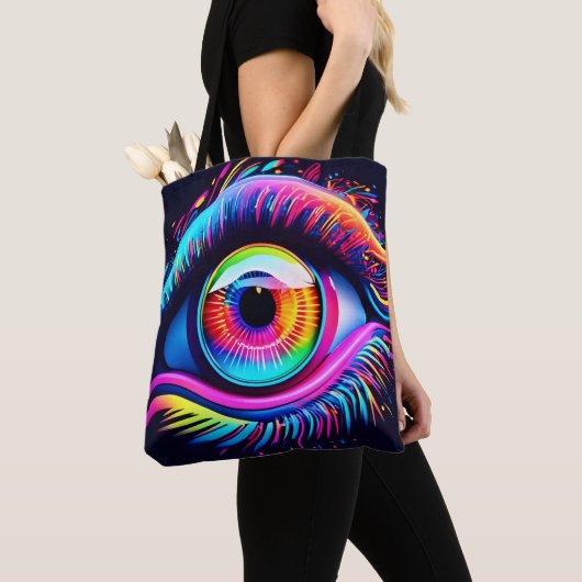 Nebula Eye Art Tote Bag (Dichtbij)