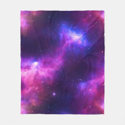 Nebula Fleece Deken (Voorkant)