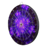 Nebula fractaal dartbord (Voorkant Rechts)