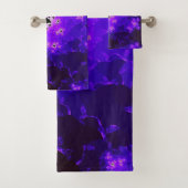 Nebula Fractal Bath Towel Set Bad Handdoek (Insitu)