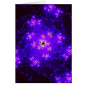 Nebula Fractal Blank Note Card (Voorkant)