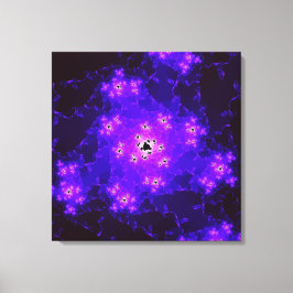 Nebula fractal canvas Print