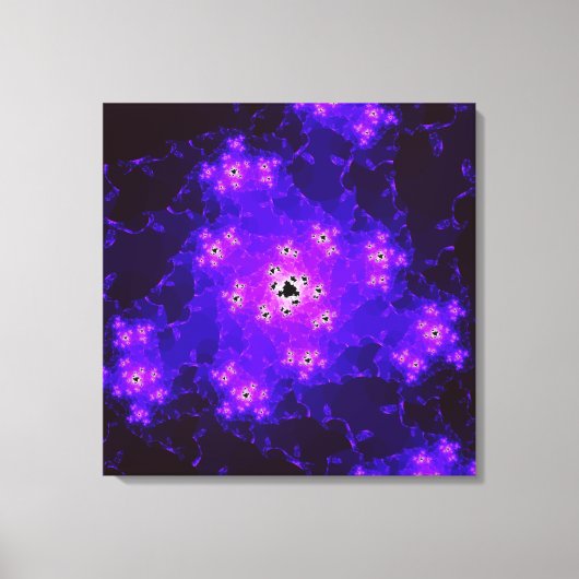 Nebula fractal canvas Print (Voorkant)