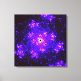 Nebula fractal canvas Print