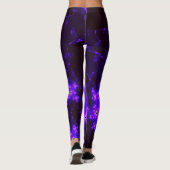 Nebula fractal Leggings (Achterkant)