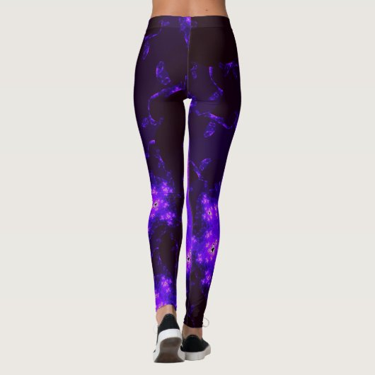 Nebula fractal Leggings (Achterkant)