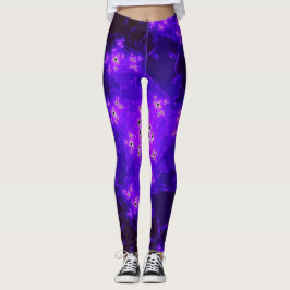 Nebula fractal Leggings