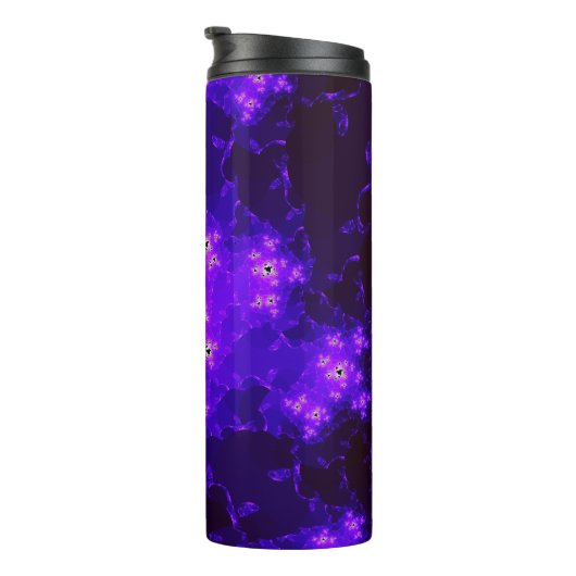Nebula Fractal Thermal Tumbler Thermosbeker (Geroteerd rechts)