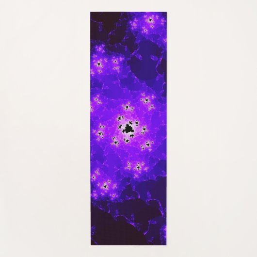 Nebula fractal yoga mat (Voorkant)