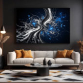 Nebula Fractalis Canvas Afdruk