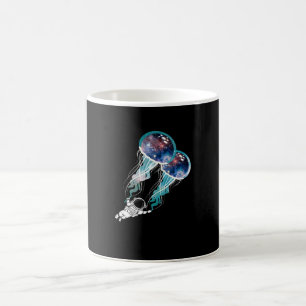 Nebula Galaxy Astronaut Buitenspatie Jellyfish Koffiemok