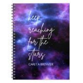 Nebula Galaxy Inspirerend Notitieboek (Voorkant)