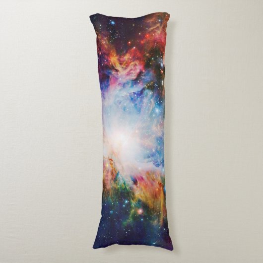 Nebula Galaxy Print Body Kussen (Voorkant Verticaal)