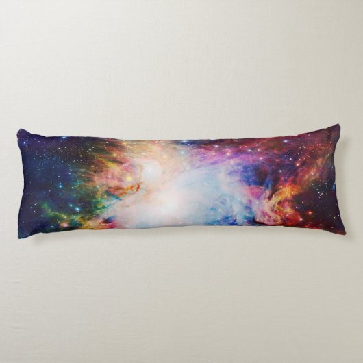 Nebula Galaxy Print Body Kussen (Achterkant)