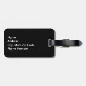 Nebula Galaxy Stars Bagagelabel (Achterkant horizontaal)