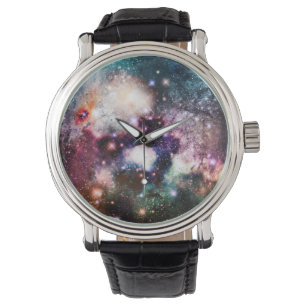 Nebula Galaxy Stars Horloge