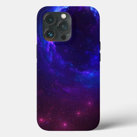 Nebula Gaswolk Ring Blauw en Paars Case-Mate iP Case-Mate iPhone Case (Achterkant)