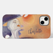 Nebula Goddess gepersonaliseerde naam Case-Mate iPhone Case (Achterkant (horizontaal))