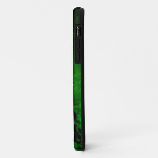 Nebula in Alien Green iPhone 5 hoesje (Achterkant/links)