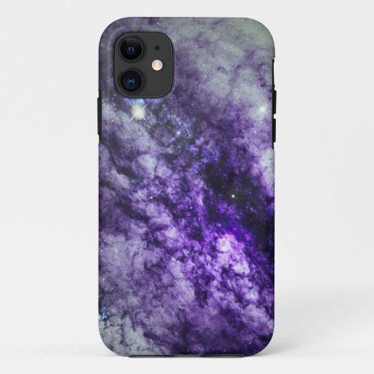 Nebula in Paarse iPhone 5 hoesje (Achterkant)