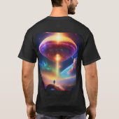 Nebula Journey: zwaartekracht-geïnspireerd T-shirt (Achterkant)