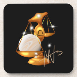 Nebula libra venus dierenriem bier onderzetter