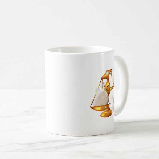 Nebula libra venus dierenriem koffiemok (Voorkant rechts)