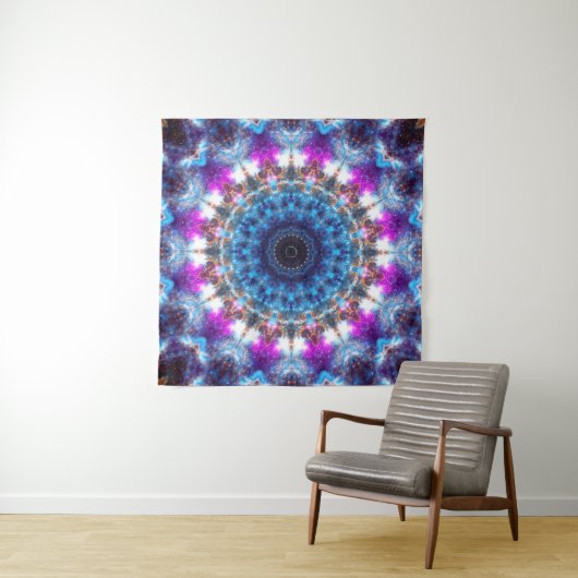 Nebula Mandala Wandkleed (In Situ (horizontaal))