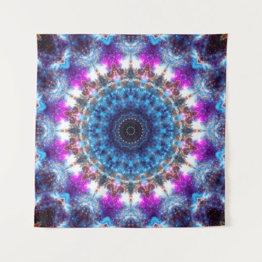 Nebula Mandala Wandkleed (Voorkant)