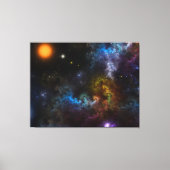 Nebula Menagerie Canvas Afdruk (Voorkant)