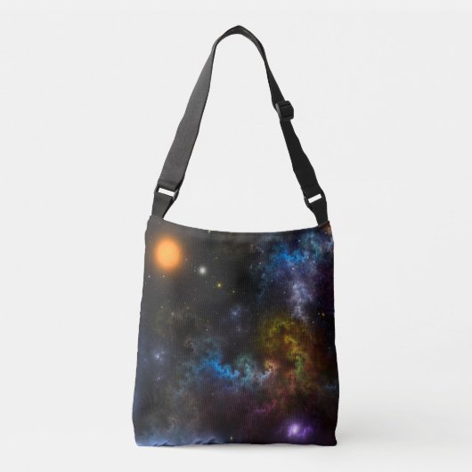 Nebula Menagerie Crossbody Tas (Voorkant)