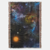 Nebula Menagerie Deken (Voorkant Verticaal)