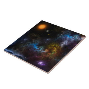 Nebula Menagerie Tegeltje
