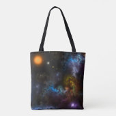 Nebula Menagerie Tote Bag (Achterkant)