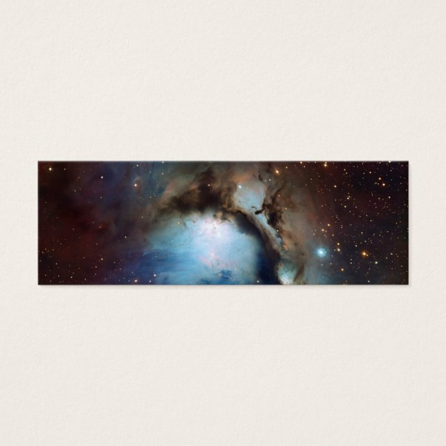Nebula Messier 78 Space Astronomy Mini Visitekaartjes (Voorkant)