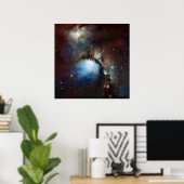 Nebula Messier 78 Space Astronomy Poster (Thuiskantoor)