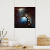 Nebula Messier 78 Space Astronomy Poster (Keuken)