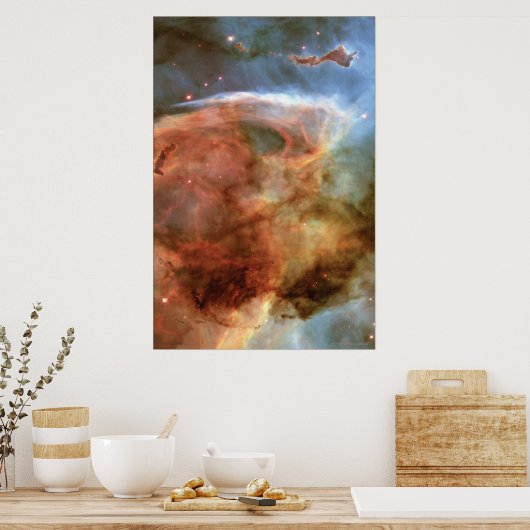 Nebula met opening 20x30 (20x30) poster (Keuken)