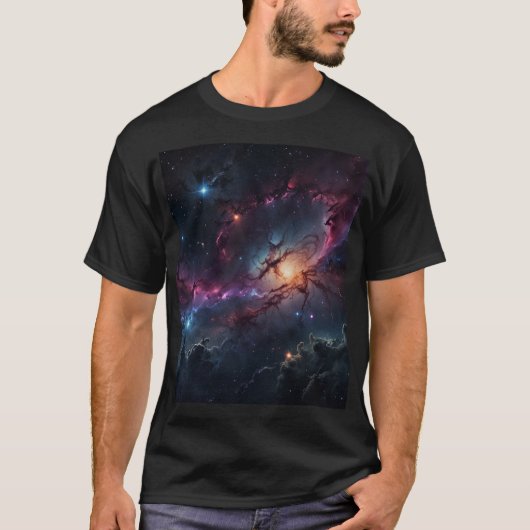 Nebula Nachten T-shirt (Voorkant)